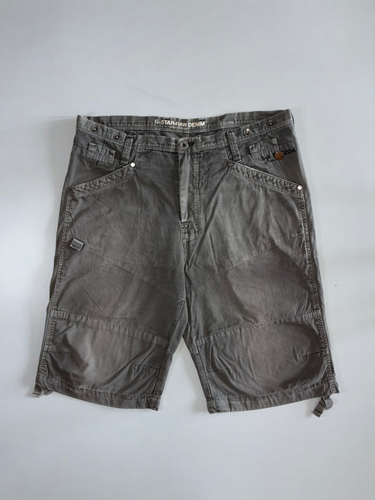 G-Star Raw | LS Odessa Loose 1/2 Shorts | Washed Grey (W:38|L:26)