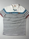 Ellesse | Striped Colorblock Polo  (XL)