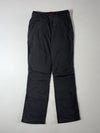 Vintage The North Face Black Nylon Hiking Pants (W:26) (L:40)