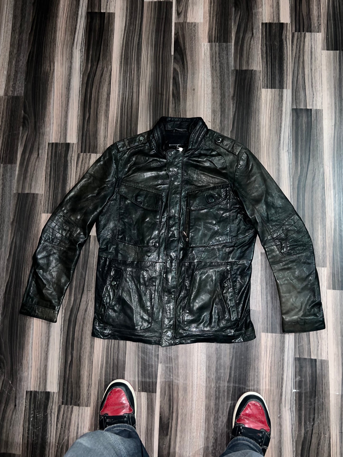 ZBoss*Original Leather Jacket (M)