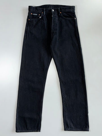 Calvin Klein Black Straight Leg Jeans (W:32 |L:44)