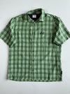 Jack Wolfskin Green Check Mesh-Lined Outdoor Shirt(Xl)
