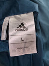 Adidas Grey Fair Isle Print Zip Reversible Hoodie (L)