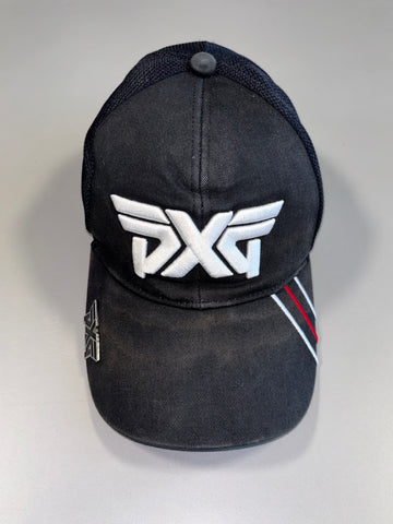 PXG Parsons Xtreme Golf Trucker Cap Black Mesh Back, 3D Logo, Adjustable Strap