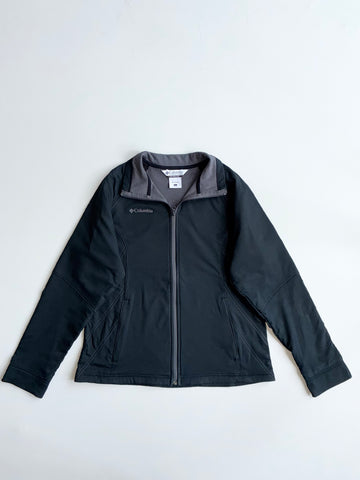 Columbia | Black Fleece-Lined Softshell Jacket woman’s | (L)