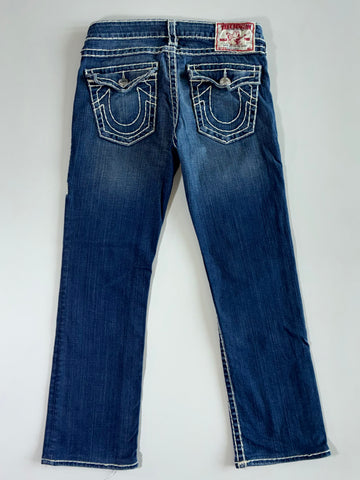 True Religion Super T White-Stitch Jeans Women’s (W:30|L:39)