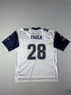 Reebok NFL St. Louis Rams #28 Marshall Faulk Football Jersey  (3XL/4XL)