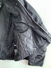 Alpinestars Black Textile Motorcycle Riding Jacket with Purple Mesh Vents & Armor with Detachable Arm (Paded)(XL)
