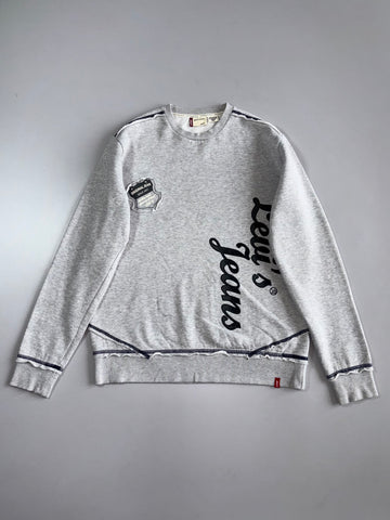 Levi’s Jeans “Original Jean Since 1853” Script Crewneck Sweatshirt (M)