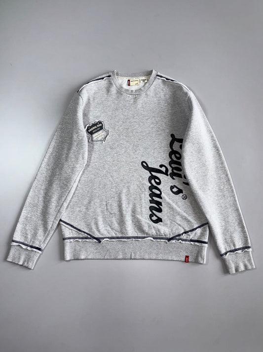 Levi’s Jeans “Original Jean Since 1853” Script Crewneck Sweatshirt (M)