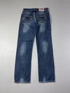 True Religion Brand Jeans Straight Leg Denim (W:34) (L:46)