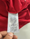 Adidas Red Core 18 Training Tee with White Piping (2XL)