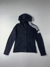 Adidas 3-Stripes Zip-Up Track Hoodie (S)