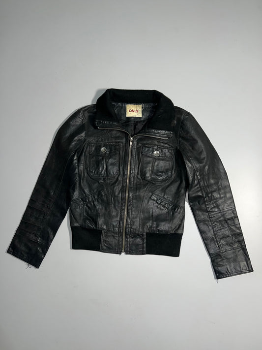 ZOnly Original Leather Jacket (Leather is rough) (M)