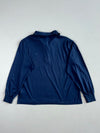 Vintage Lacoste Navy Long Sleeve Polo – Korea Made (L)
