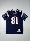Mitchell & Ness New England Patriots #81 Randy Moss NFL Throwback Jersey – Navy (XL/2XL)