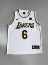 Nike NBA Los Angeles Lakers LeBron James #6 Association Edition Jersey (S/M)