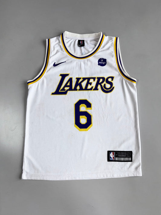 Nike NBA Los Angeles Lakers LeBron James #6 Association Edition Jersey (S/M)