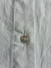 Tommy Hilfiger Roll-Sleeve Button-Up Shirt White Women’s (2XL)