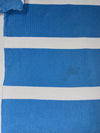 Polo Ralph Lauren Custom Fit Striped Rugby Polo - Blue/White (2XL)
