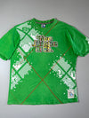 5ive Jungle & Co. | Green Pixel Argyle Y2K Tee (3XL)