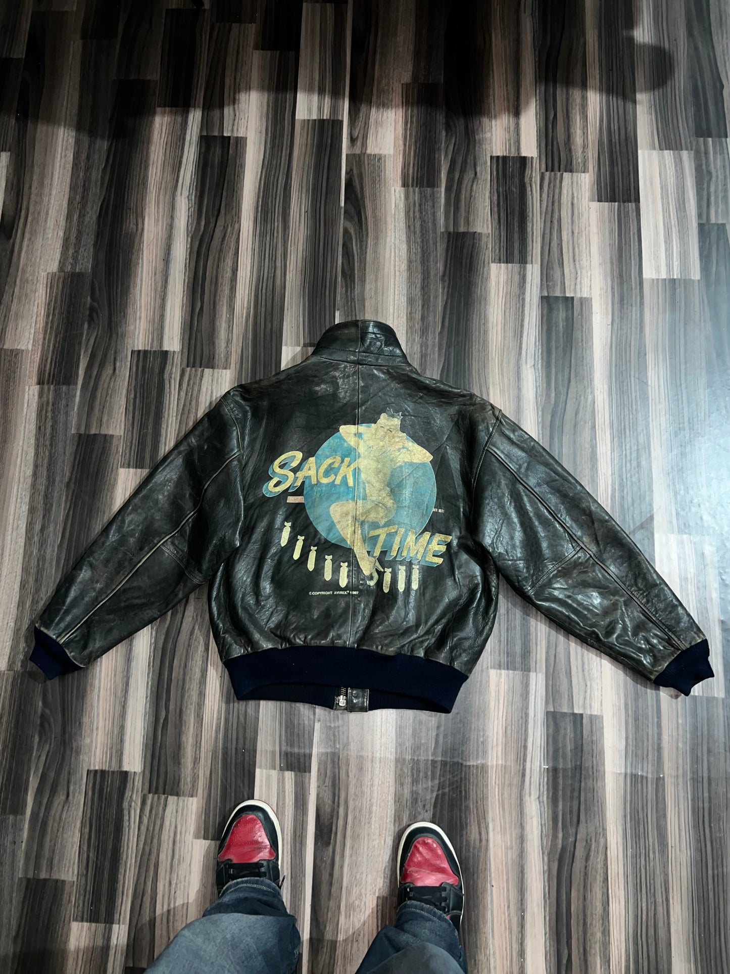 Avirex Lmt ED. Learher OG(RARE) BOGO S/M