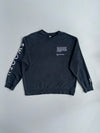 Nike | Black Swoosh Crewneck Sweatshirt | (2XL)