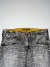 Y2K Levi’s Grey Wash Flap Pocket Jeans (W:34) (L:38)