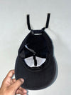 Terranova “Do What You Love” Black Ripstop Long Strap Cap (Adjustable)
