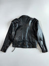 Old Times Vintage Biker Pure Leather Jacket (M)