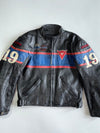 Dainese USA Classic Racing Leather Moto Jacket Number 19 (Paded)(M)