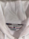 Fila Stile Sportivo Italiano Taped Sleeve Hoodie – White/Red/Navy (L)