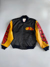 Michael Hoban | WhereMI 1991 early 90s. "Freedom" Pure Leather Bomber Jacket (L)