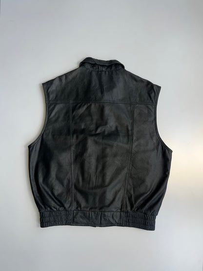 !      MC Neal Premium Original Leather Utility Jacket (L)