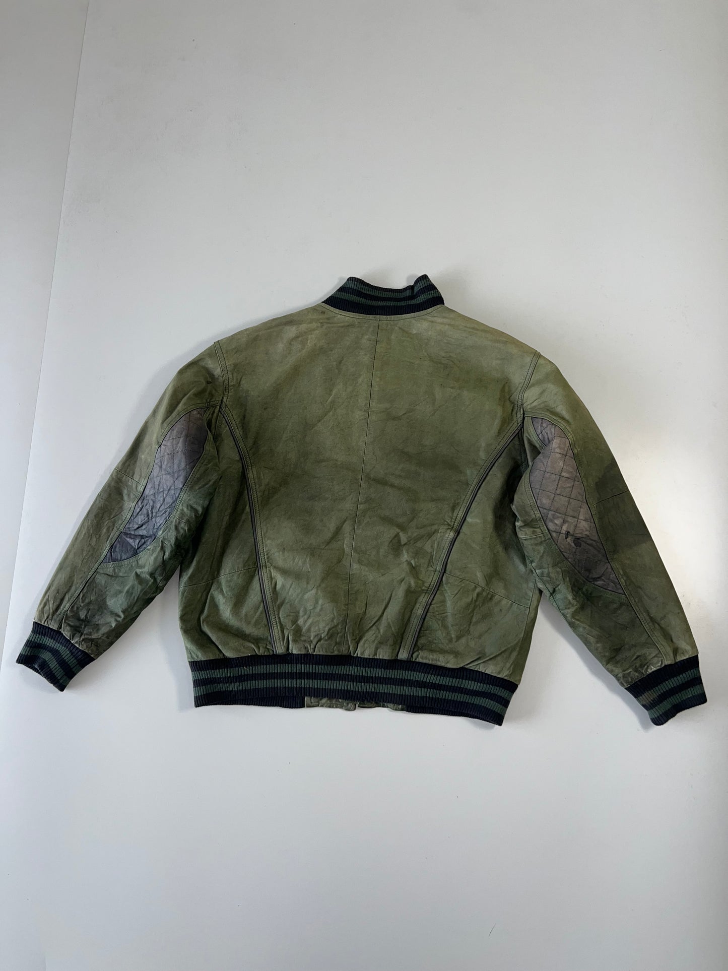 !                              Outback Super Premium Original Leather Jacket (XL)