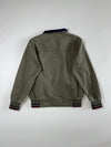 Vintage Reversible Crest Harrington Bomber Jacket  Olive/Navy (M)