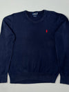 Polo Ralph Lauren V-Neck Cotton Knit Sweater – (M)