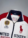 ZPolo*Ralph*Lauren*Original Vintage Racing Jacket All Embroidered (RARE) (M)