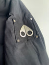 Moose Knuckles Canada Archive Black Utility Insulated Jacket – Metal Logo (L)