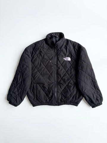 The North Face Diamond Quilted Puffer Jacket – Black (XL)