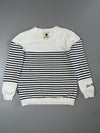 Edokatsu Tokyo Japan Striped Crewneck Sweatshirt  (S)