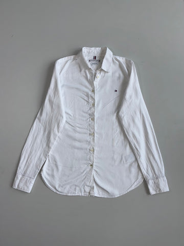 Tommy Hilfiger Organic Cotton Button-Up Shirt White Women’s(S)