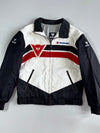 Vintage Dainese X Suzuki Original Motorcycle Racing Jacket With Detachable Arm (M)