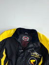 Vintage Hein Gericke Pro Sports Honda Yellow Flame Racing Jacket (M/L)