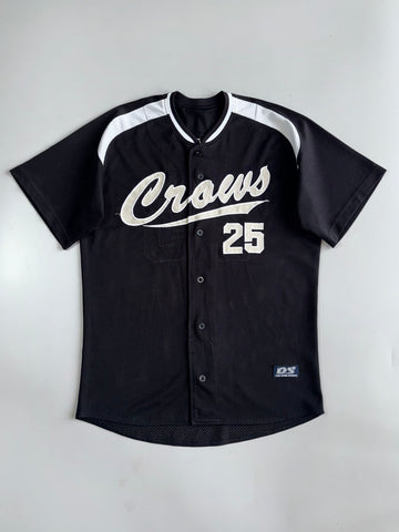 Crows #25 NAM Mesh Button-Up Baseball Jersey (L/XL)