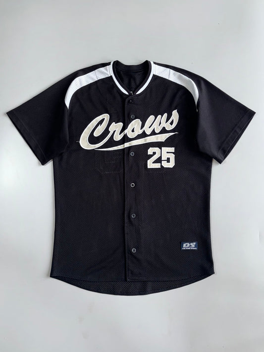 Crows #25 NAM Mesh Button-Up Baseball Jersey (L/XL)