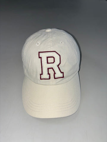Roots Canada Chenille “R” Varsity Cream Cap (Adjustable)