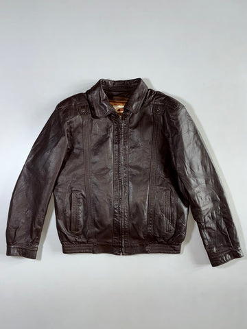 Ching Nappa Premium Original Leather Jacket (M)