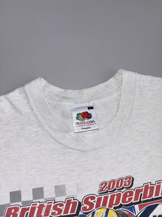 Vintage British Superbike Championship 2003 T-Shirt (L)