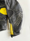 Vintage Shoei’s Original Pure Leather Paded Racing Jacket With Reflective Logo’s (M)